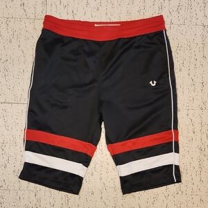 True Religion Baggy Fit Track Shorts Vintage Y2K